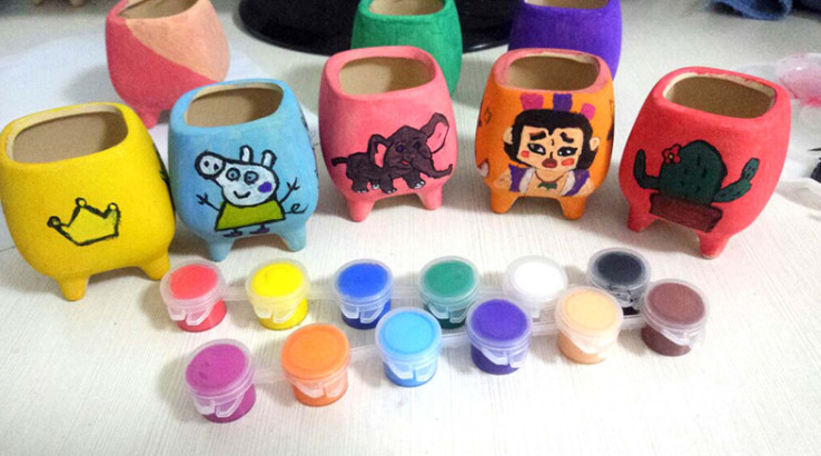 2ml, 3ml, 5ml 7ml 6 colors 8 colors set 12 colors set Acrylic Paint for Kids DIY Painting on Paper, Cloth, Wood, Stone