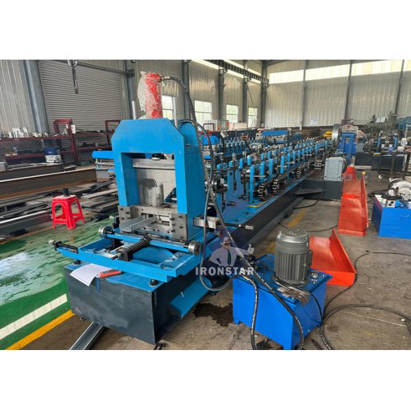 Upright rack C type pallet beam roll forming machine for India Automatic Goods sheft roll forming machine