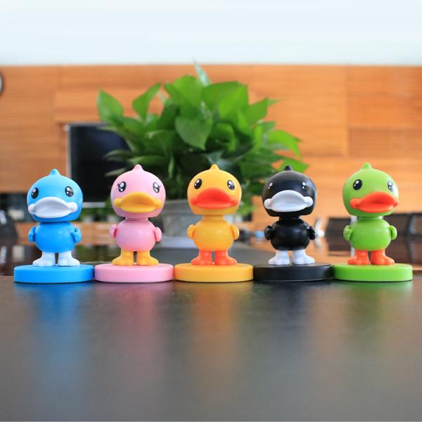 Quality Non Phthalate Pvc Bobble Head Dolls Duck EN71 ASTM F963 Standard for sale