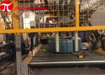 Automatic Plastic Coil Packing Machine With Circumferential Labeling Stacking