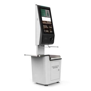 21 Inch Multi Function Self Service POS Kiosk Machine For Supermarket Checkout