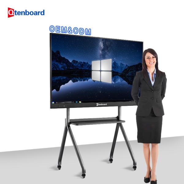 Quality High Brightness Low Latency Infrared Touch Interactive Digital Whiteboard for sale
