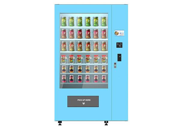 Quality 24 Hour Salad Vending Machine With Refrigerator and Elevator, Keep Fresh for sale