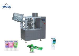 China Manual Toothpaste Tube Filling Machine Convenient With Plc Control System wholesale