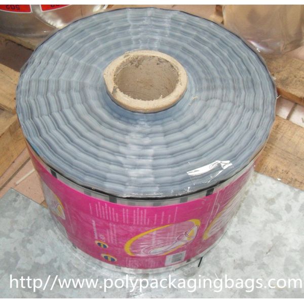 Custom Finished Soft PET / Aluminum Foil Printed Plastic Packaging Film