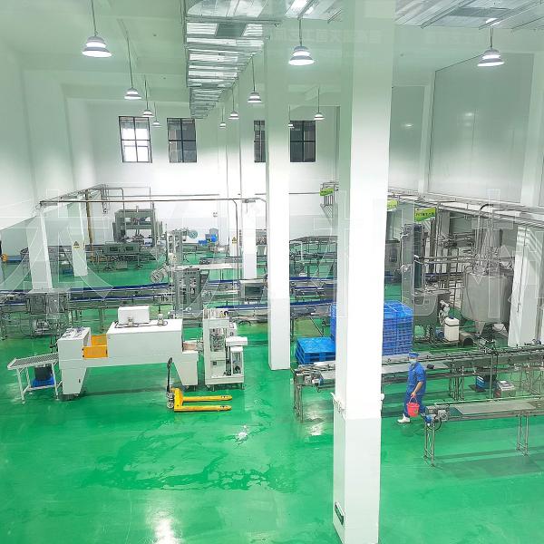 1000L / H Soya Milk / Yogurt Processing Plant , Skid Mounted Flavored Milk / Juice Production Line