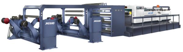 Quality Servo Rotary Automatic Paper Roll To Sheet Cutting Machine 1400mm Width for sale