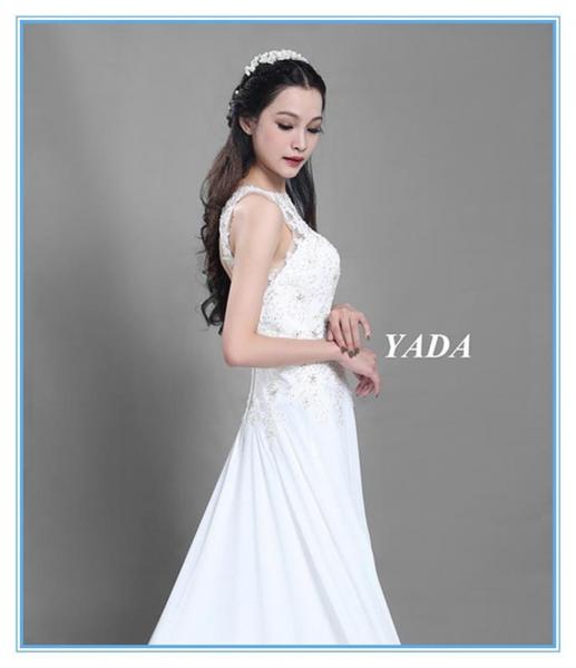 2016 Fashion Cotton Ladies Knitwear Long Vest Wedding Dress