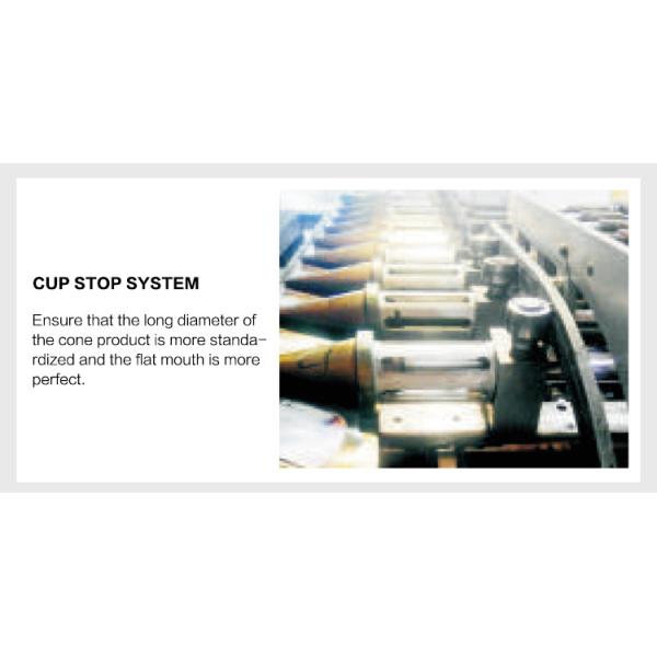 Automatic Egg Cone Production Equipment , 55 Pieces Of 320*240mm Baking , Template Wear-Resistant Cast. Iron Material