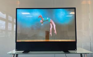 China Ultra Thin OLED Clear Display Full Color Fast Response Time wholesale