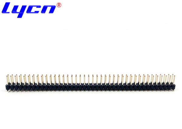 Quality 2.54mm Pitch Double Row Pin Header Connector Current Rating 3.0A for sale