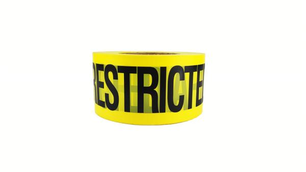 Quality High Tensile Strength PVC Isolation Alert Tape for Safety and Security for sale