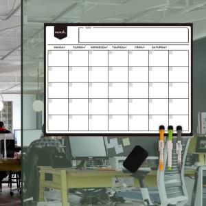 Dry Erase Reusable Calendar Planner Sticky Monthly Planner SGS OEM