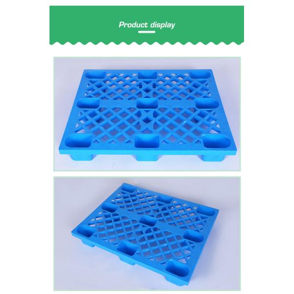 Strong Recycling Stackable Plastic Pallets 1200×800×140 Mm Customized Color