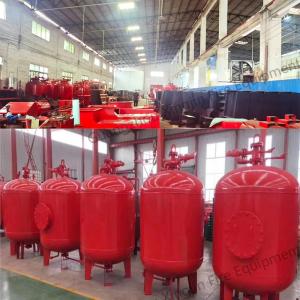 China Horizontal Bladder Tank Foam Fire Suppression System With Jet Distance Of ≥10m And Single Package In Real Size wholesale