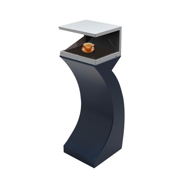 19 Inch Advertising Interactive 3D Hologram Screen 270 Degree Adjustable LED Light