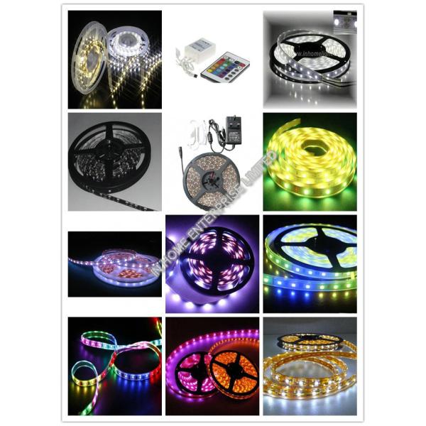 Flexible 12V 5m RGB LED Strip Lights Color Changing for Home