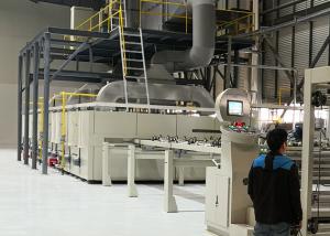 3 Mesh Finishing Stenter Machine Customized Working Efficient Power Saving