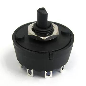 Quality Juicer 29mm Continuous Rotary Switch 6A 1 Pole 12 Way Rotary Switch  Fan for sale