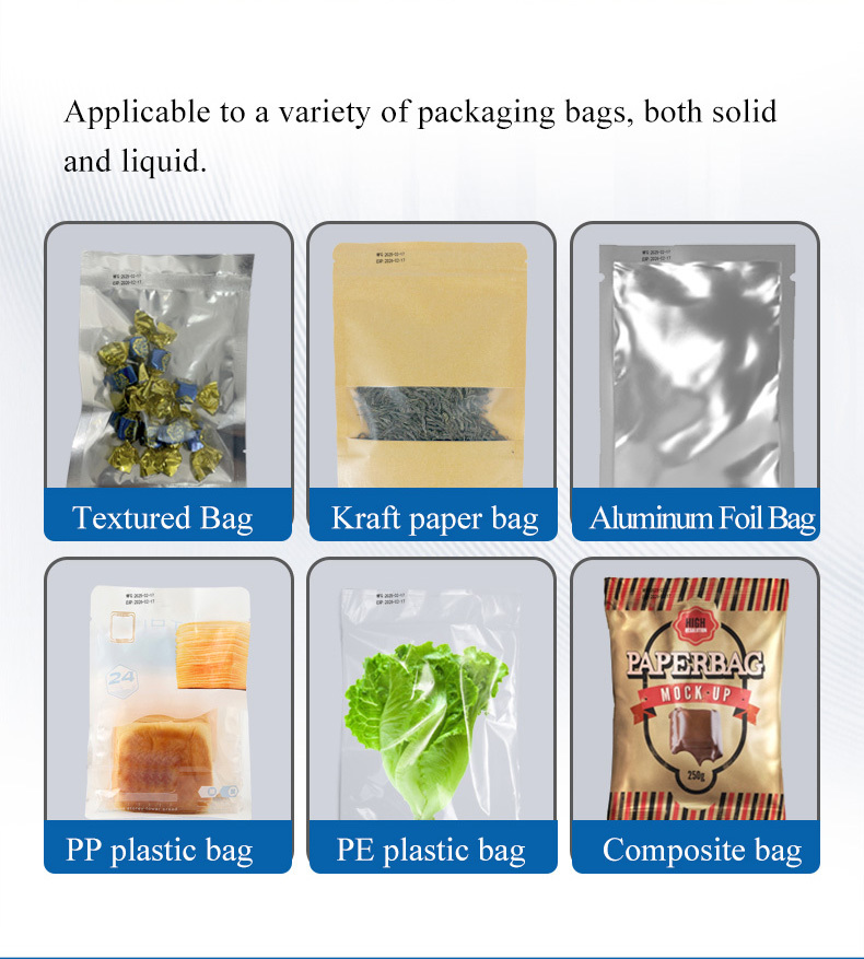 CSM-810 Continuous Band Sealer Expiry Date Coding Inkjet Coder