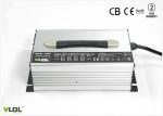 Portable 54.6V 20A Lithium Ion Battery Charger with Aluminum Case 1200W Output