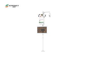 Noise / Dust Wireless Environmental Monitoring System Large LED Display