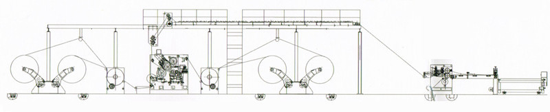 High-Speed 2-Ply Single Facer Corrugator Line, Single Faced Corrugated Cardboard Making Machine