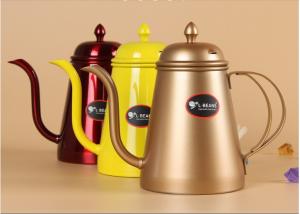 China Hand drip coffee/tea kettle stainless steel wholesale