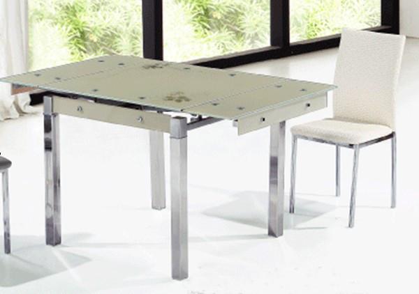 Quality cheap glass extending dining table for sale