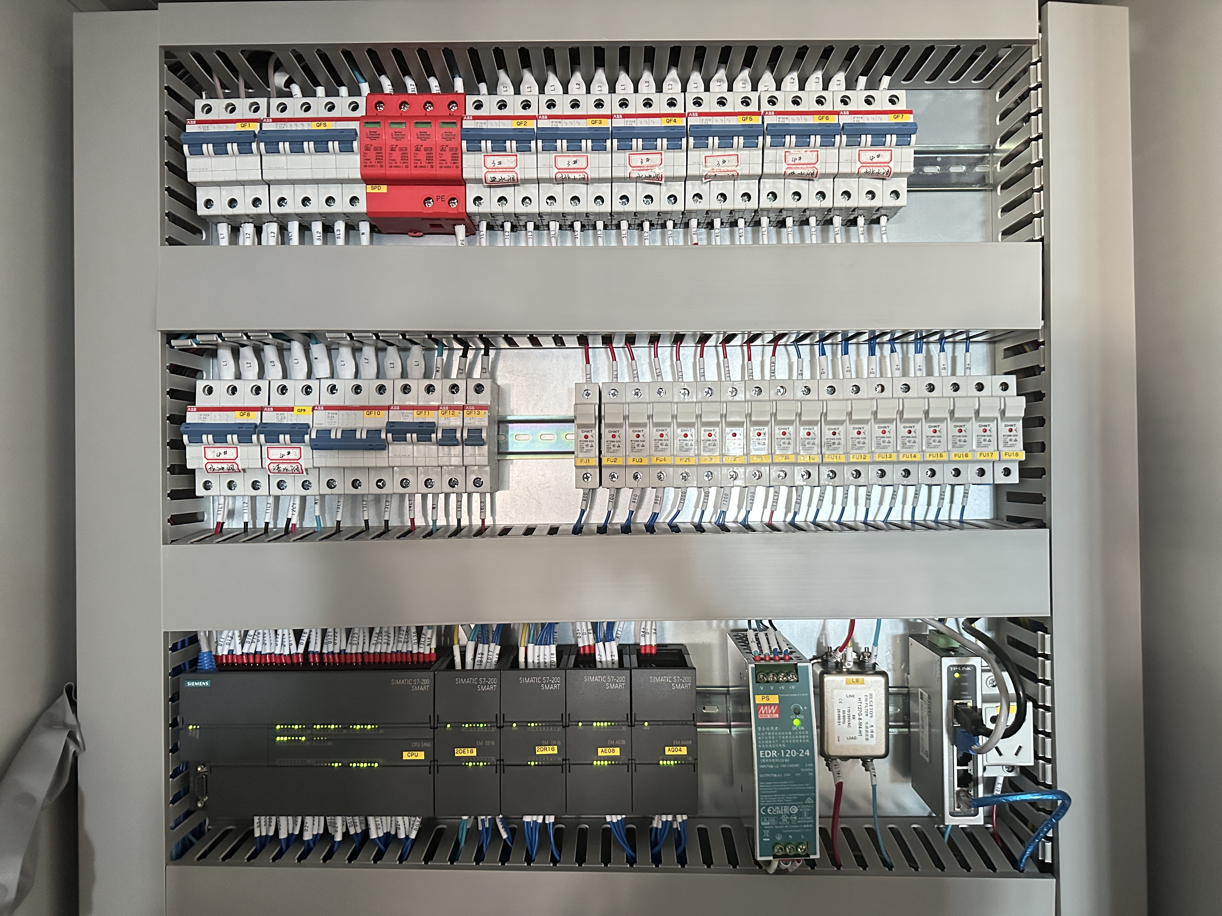 Advanced Automation Water System PLC Control Panel with Other Communication Interface