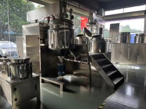 China 5000L Shampoo Cosmetic Emulsifier Mixer Machine Multipurpose 3000R/Min wholesale