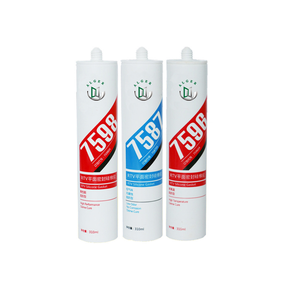 Transparent color adhesive glass glue for aquarium adhesive silicone sealant transparent color silicone sealant