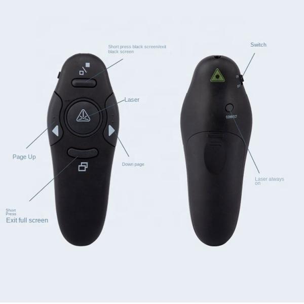 Factory Wholesale Presentation Clicker Remote Laser Pointer Wireless USB