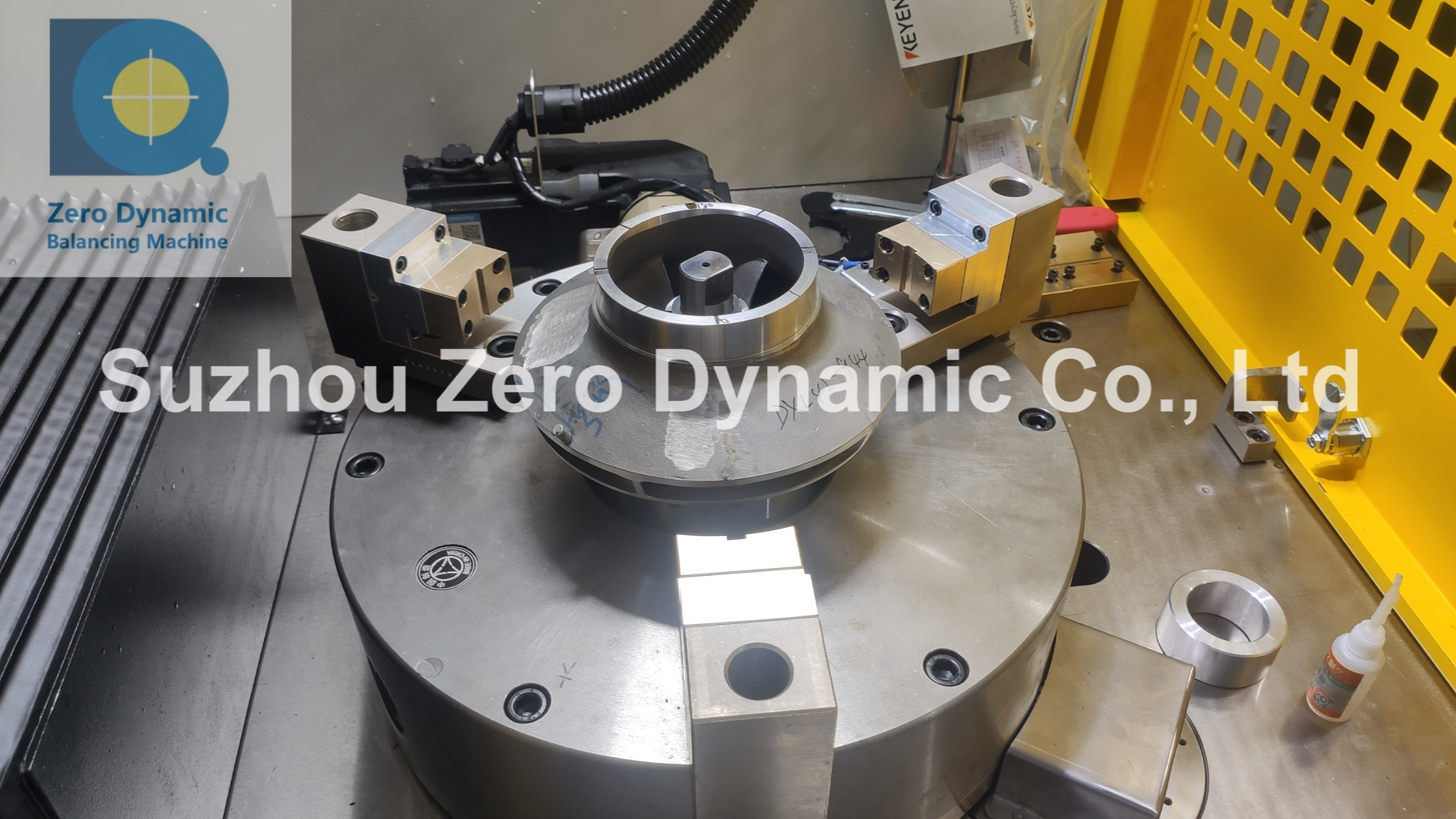 Single Station Pump Impeller Balancing Machine Automatic Milling Correction Balancing Machine