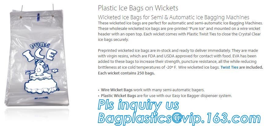 biodegradable plastic food bread wicket bag, PACK, Accept Custom Order bread packaging CPP BOPP plastic wicket bread bag