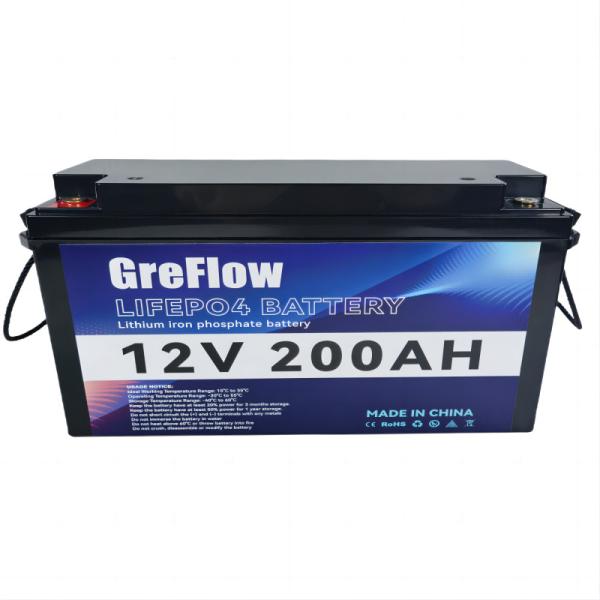 Quality Deep Cycle 12v 200ah Lithium Ion Battery 12v Lithium Ion Battery Replace Lead Acid for sale
