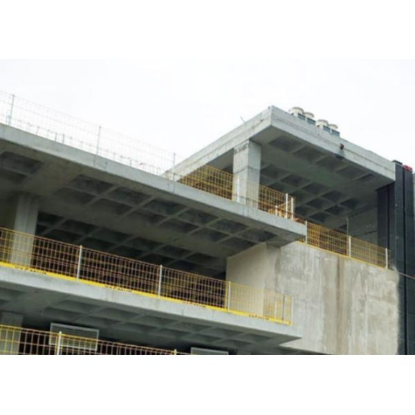 Orange Color Edge Protection Barrier For Building Protection