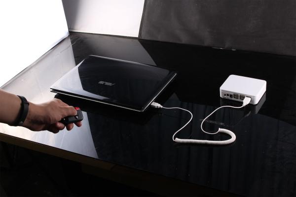 Quality COMER anti-theft laptop notebook security display cable locking devices for sale
