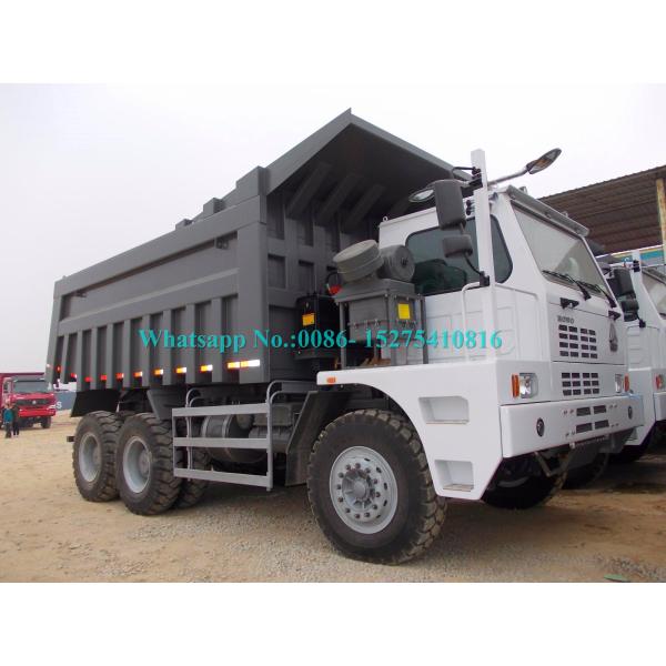 SINOTRUK wide body 6X4 371hp HOWO heavy duty 60-70tons mining dump truck for Mine