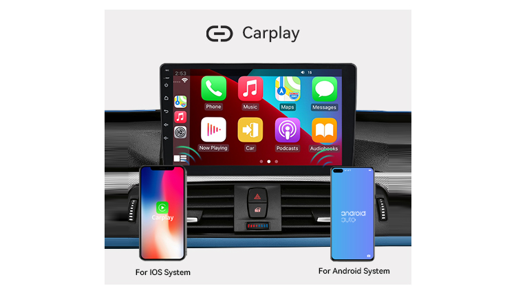 9 inch Android 10 Car Radio 5GWiFi AM FM RDS Video GPS BT Carplay Auto Radio Car Stereo Touch Screen 2 Din Car DVD Playe
