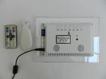 High Resolution Desktop Advertising POS LCD Display Supports Video Loop Play
