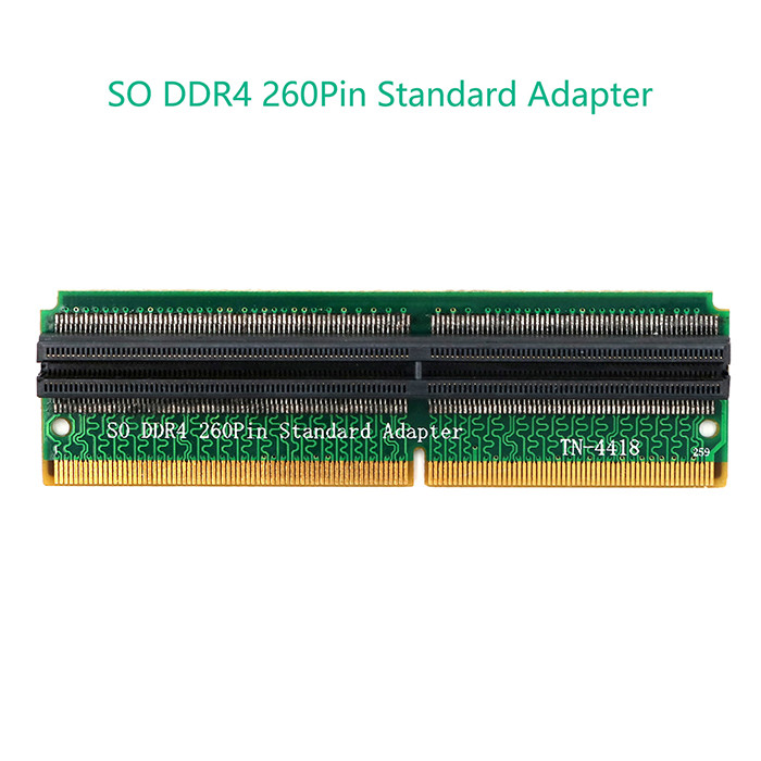 EMI 1.2VDC Electronics Computers Accessories 260P DDR4 SO DIMM Adapter