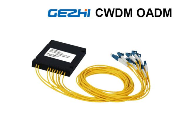 Quality 4 Channels CWDM Mux Demux , Duplex East CWDM OADM Optical Add / Drop for sale