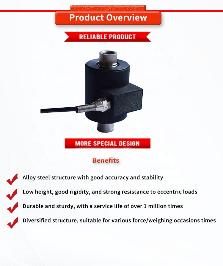 High Sensitivity Force Sensor for UNIVO UBWP306Y Robotic Arm Tension and Compression