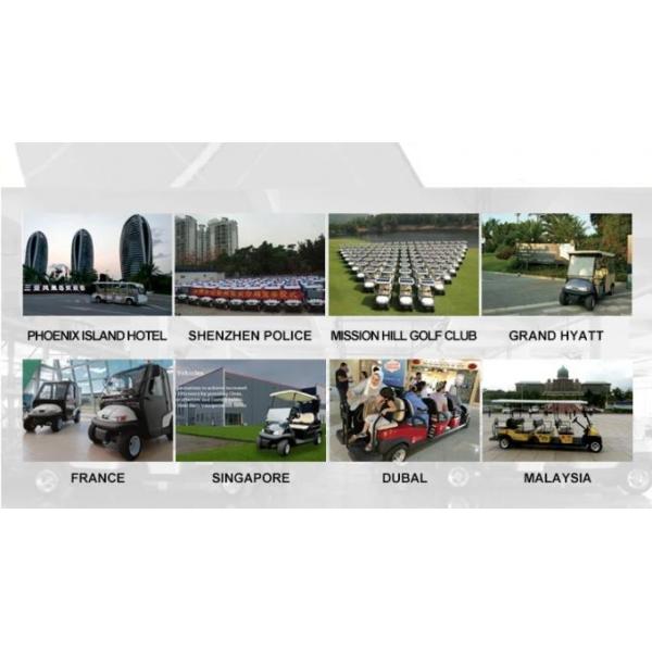 11-Seater Cruiser Electric Golf Cart 48V Trojan Battery/Curtis Controller
