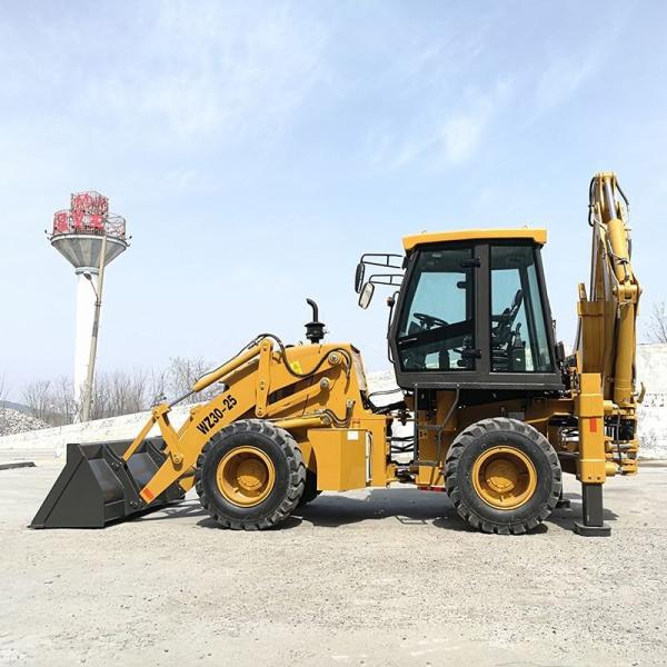 Quality Time Saving WZ30-25 Backhoe Loader Tractor High Efficiency For Construction Works for sale