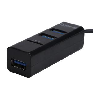 China USB C To 3 Port USB 2.0 Hub Adapter , Mini USB C Hub Adapter wholesale