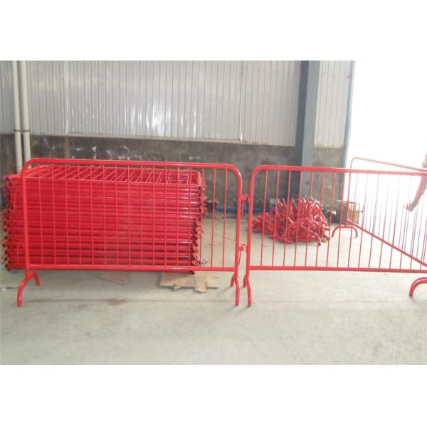 Customized metal crowd control barrier/portable barricades/pedestrian barriers