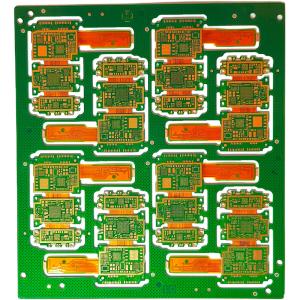 China Precise Fr4 Rigid Flexible PCB Printed Circuit Boards In Vehicle Communications wholesale