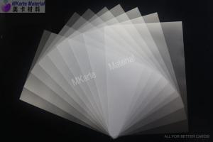 China High Adhesion PVC Coated Overlay With No Color Change And Deformation wholesale